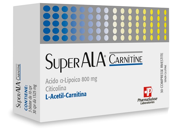 SUPERALA CARNITINE 30 COMPRESSE - Dolomiti e Natura