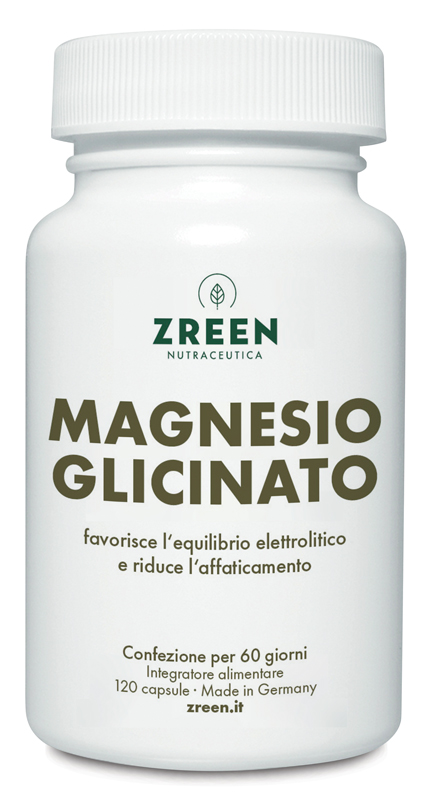 ZREEN MAGNESIO GLICINATO 120 CAPSULE - Dolomiti e Natura