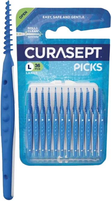 CURASEPT PICKS LARGE 36 PEZZI - Dolomiti e Natura