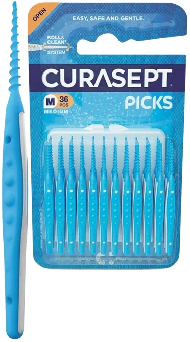 CURASEPT PICKS MEDIUM 36 PEZZI - Dolomiti e Natura