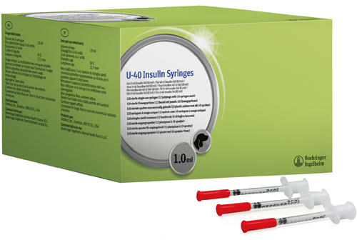 PROZINC SIRINGA INSULINA U-40 USO VETERINARIO 1 ML 12 BUSTE DA 10 SIRIGHNE - Dolomiti e Natura