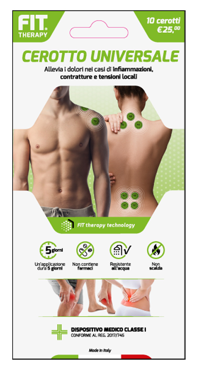 FIT THERAPY CEROTTO UNIVERSALE 10 PEZZI - Dolomiti e Natura