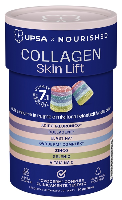 UPSA X NOURISHED COLLAGEN SKIN LIFT 30 GUMMIES - Dolomiti e Natura