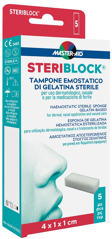 MASTER-AID STERIBLOCK TAMPONE EMOSTATICO - Dolomiti e Natura