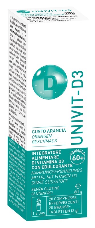 UNIVIT-D3 20 COMPRESSE EFFERVESCENTI - Dolomiti e Natura