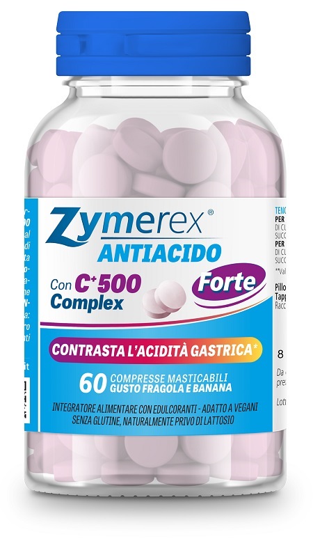 ZYMEREX ANTIACIDO FORTE 60 COMPRESSE MASTICABILI - Dolomiti e Natura