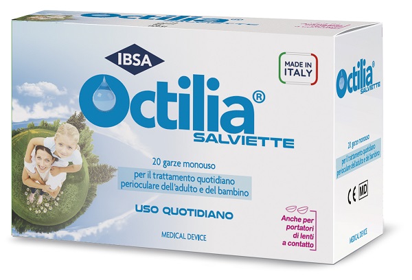 OCTILIA SALVIETTE PERIOCULARI 20 GARZE IN VISCOSA NON STERILI - Dolomiti e Natura