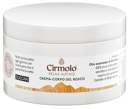 CIRMOLO CREMA CORPO DEL BOSCO 200 ML - Dolomiti e Natura