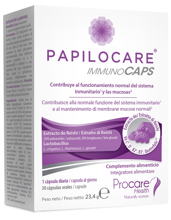 PAPILOCARE IMMUNOCAPS 30 CAPSULE - Dolomiti e Natura