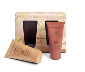 TE' NERO KIT VALLE DEL TE' 1 GEL DETERGENTE VISO & MANI 75 ML + 1 CREMA MANI 50 ML - Dolomiti e Natura