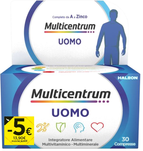 MULTICENTRUM DONNA 50+ 30 COMPRESSE PROMO 2026 - Dolomiti e Natura