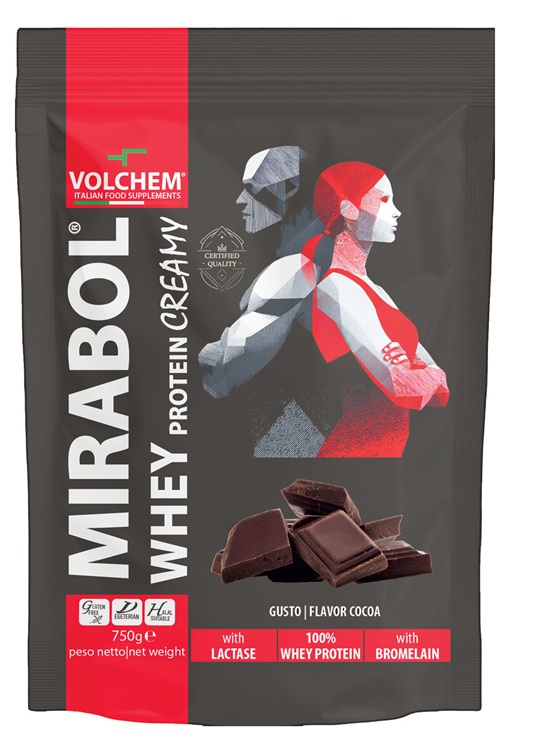MIRABOL WHEY CREAMY CIOCCOLATO 750 G - Dolomiti e Natura