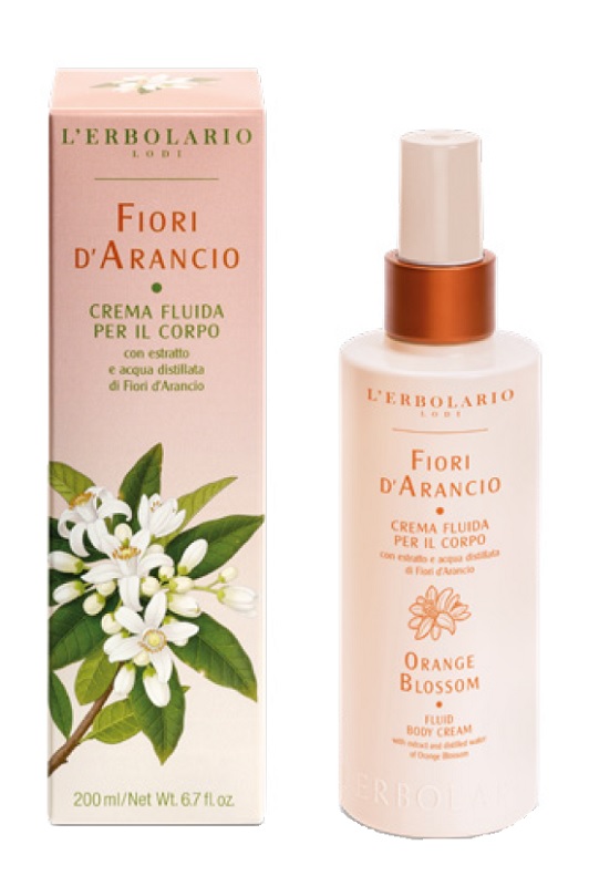 FIORI D'ARANCIO CREMA FLUIDA PER IL CORPO 200 ML EDIZIONE LIMITATA - Dolomiti e Natura