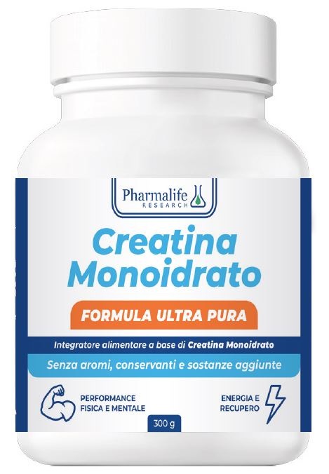 CREATINA MONOIDRATO ULTRA PURA 300 G SENZA GLUTINE NATURALMENTE PRIVO DI LATTOSIO - Dolomiti e Natura