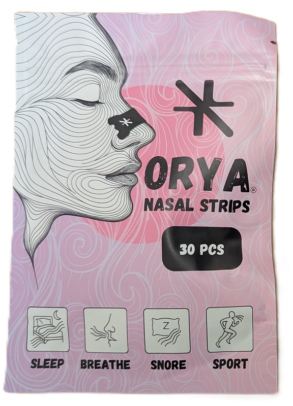NASAL STRIP ORYA CEROTTO NASALE BLACK 30 PEZZI - Dolomiti e Natura